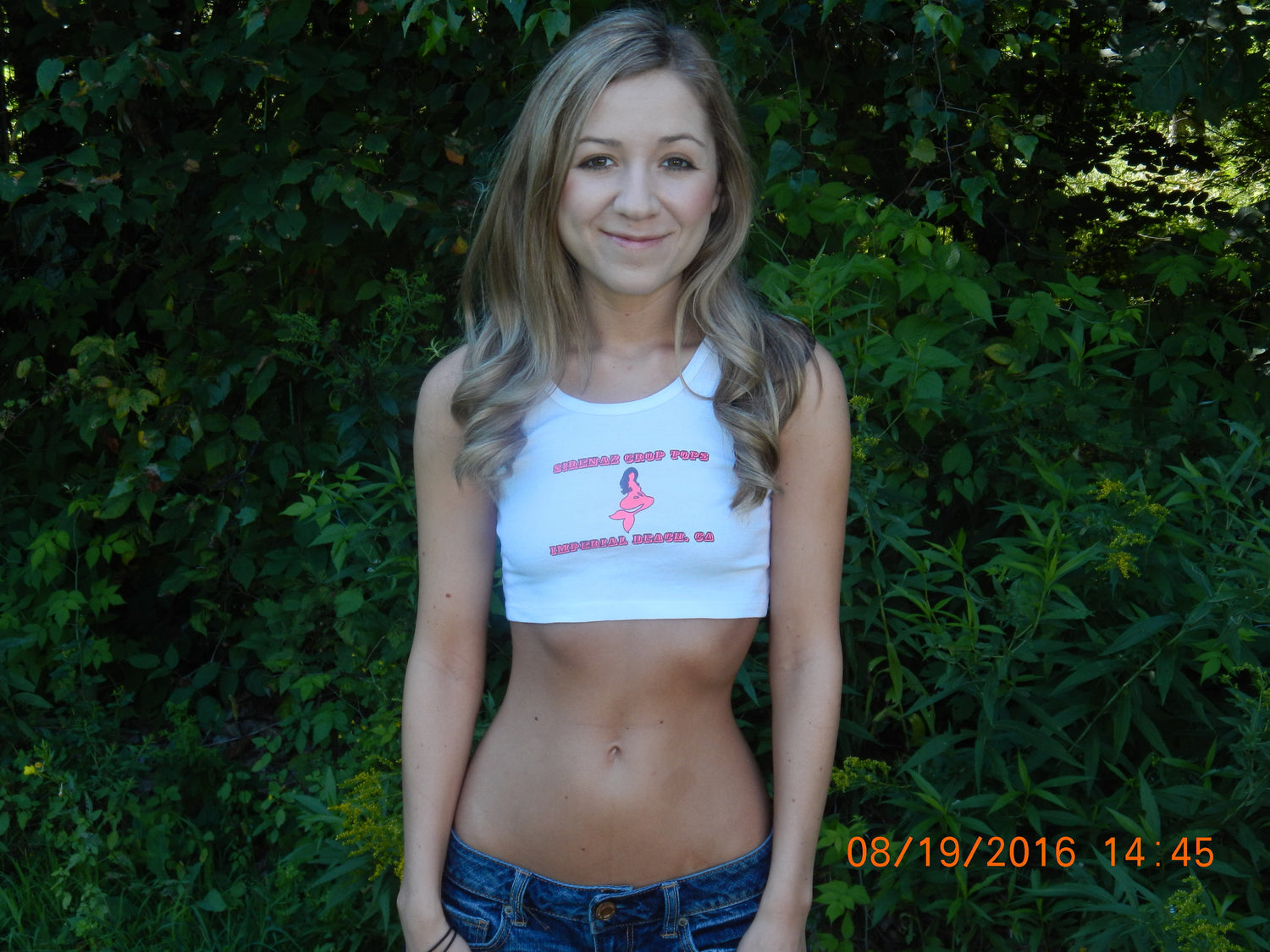 Printed Crop Tops