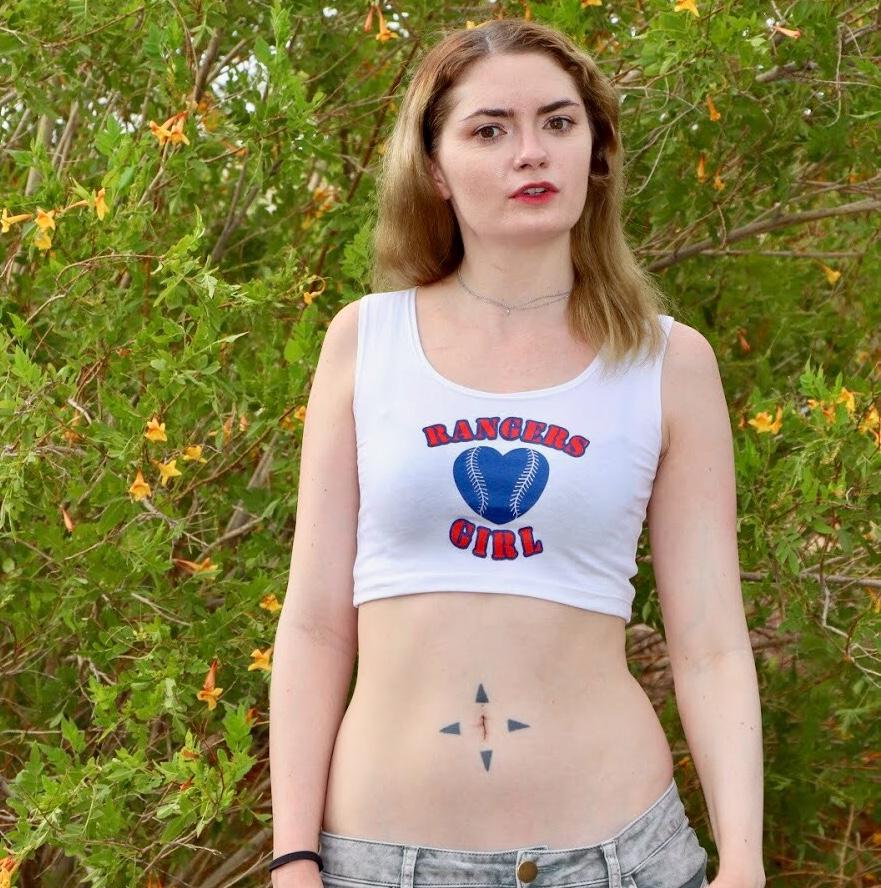 Baseball Crop Tops