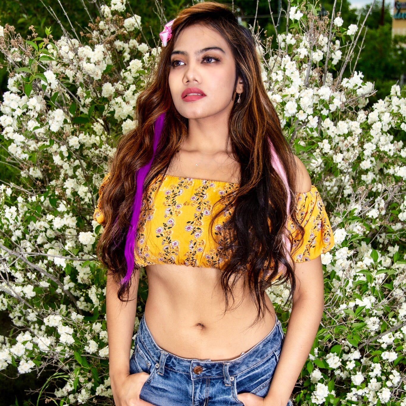 Peasant Crop Tops